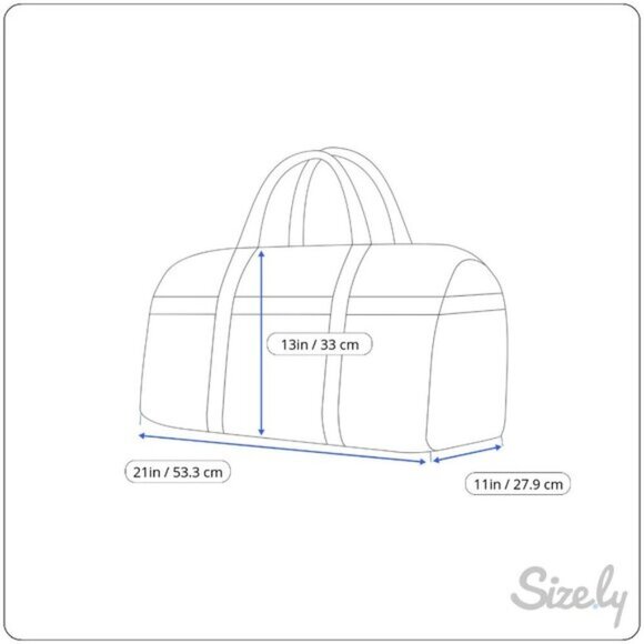 Victoria's Secret PINK Duffle Bag Secure Zip Closure Lightweight Black/Gold OS‎ - Picture 8 of 8